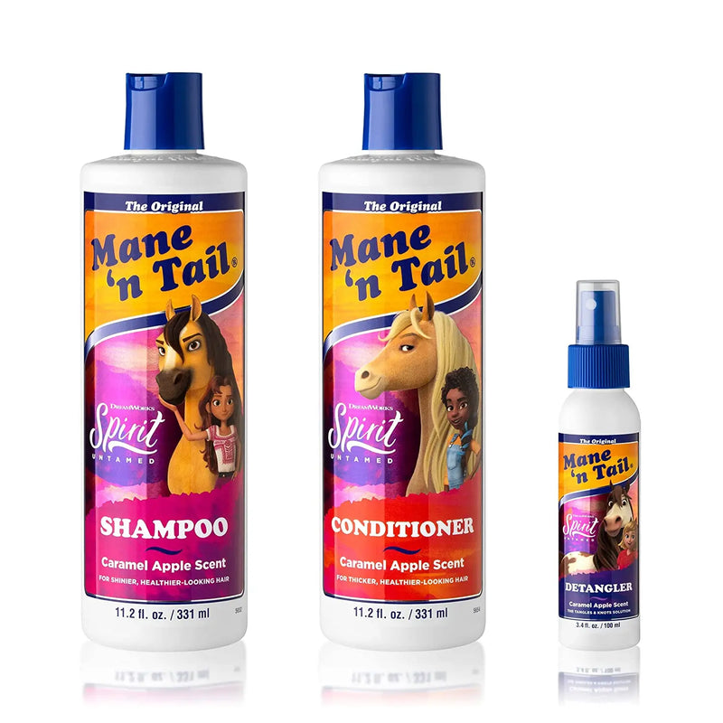 Mane 'n Tail Spirit Untamed Shampoo Caramel Apple 11.02oz. Mane 'n Tail