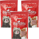 Marshall Bandits Ferret Pet Treat Bacon Fresh Protein 3 oz. 3CT Marshall