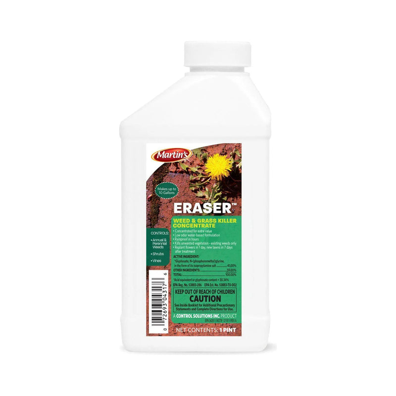 Martin's Eraser & Grass Concentrate Weed Killers 1 Quart Martins