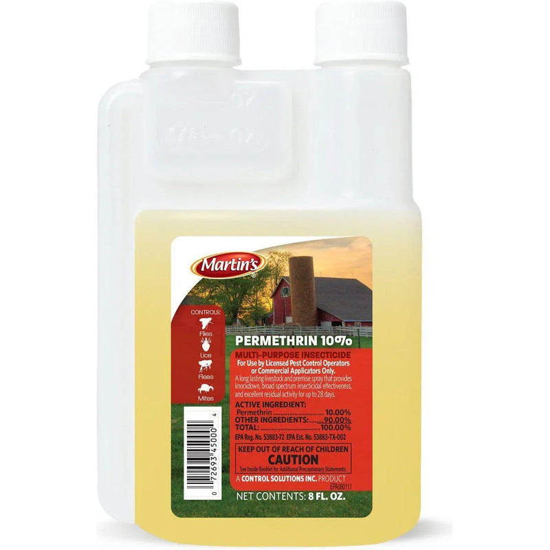 Martin's Permethrin 10% Liquid Concentrate 8 oz. Martins