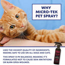 Micro-Tek Maximum Strength Pet Spray for Pet Skin Problems 16oz. Micro-Tek