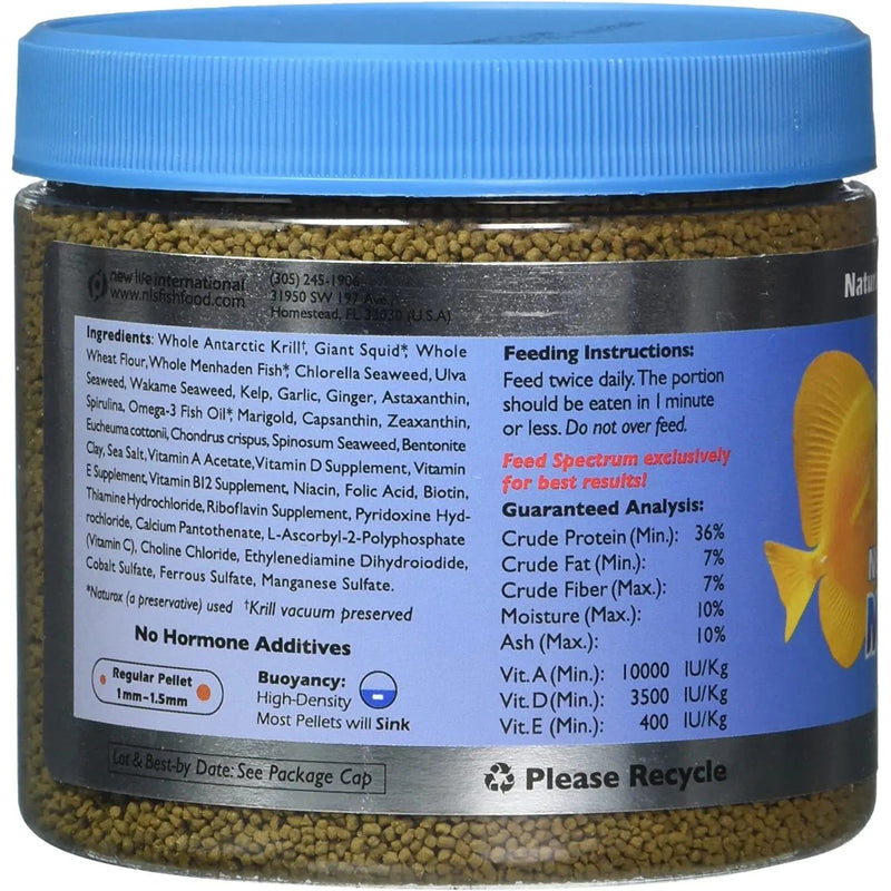 New Life Spectrum Marine Fish Tropical Food Pellets 300g New Life Spectrum