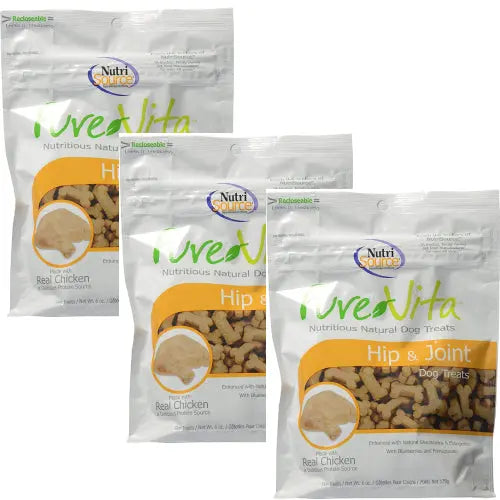 NutriSource Pure Vita Hip & Joint Treat 6 oz. 3-Pack Nutri-Source