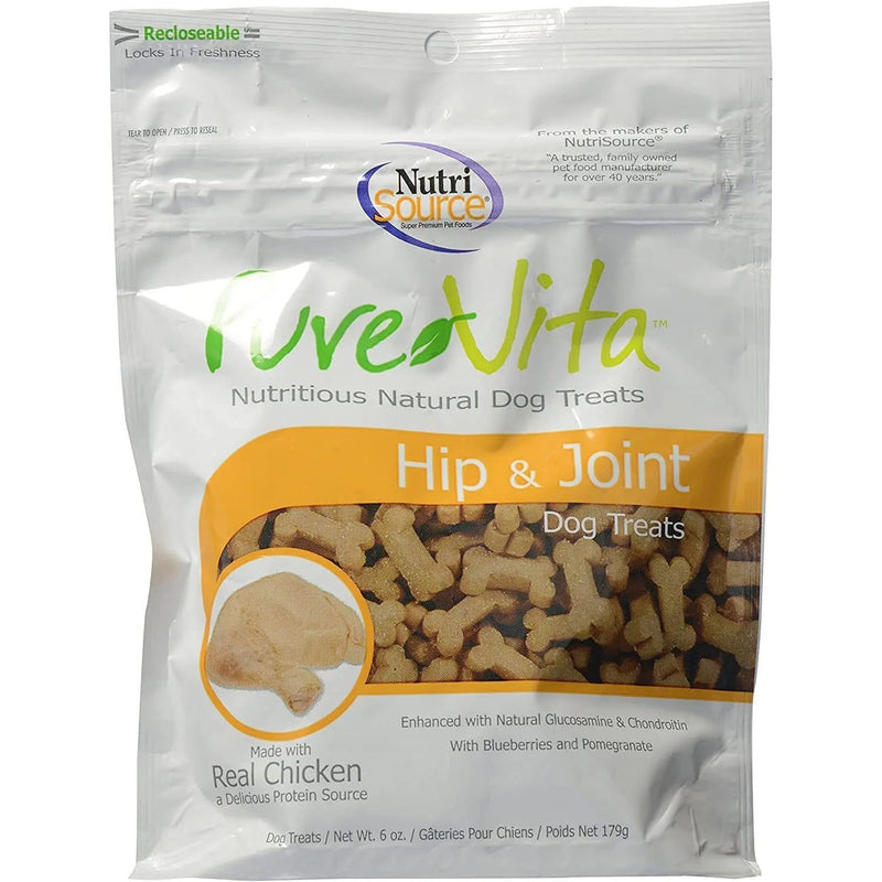 NutriSource Pure Vita Hip & Joint Treat 6 oz. 3-Pack Nutri-Source