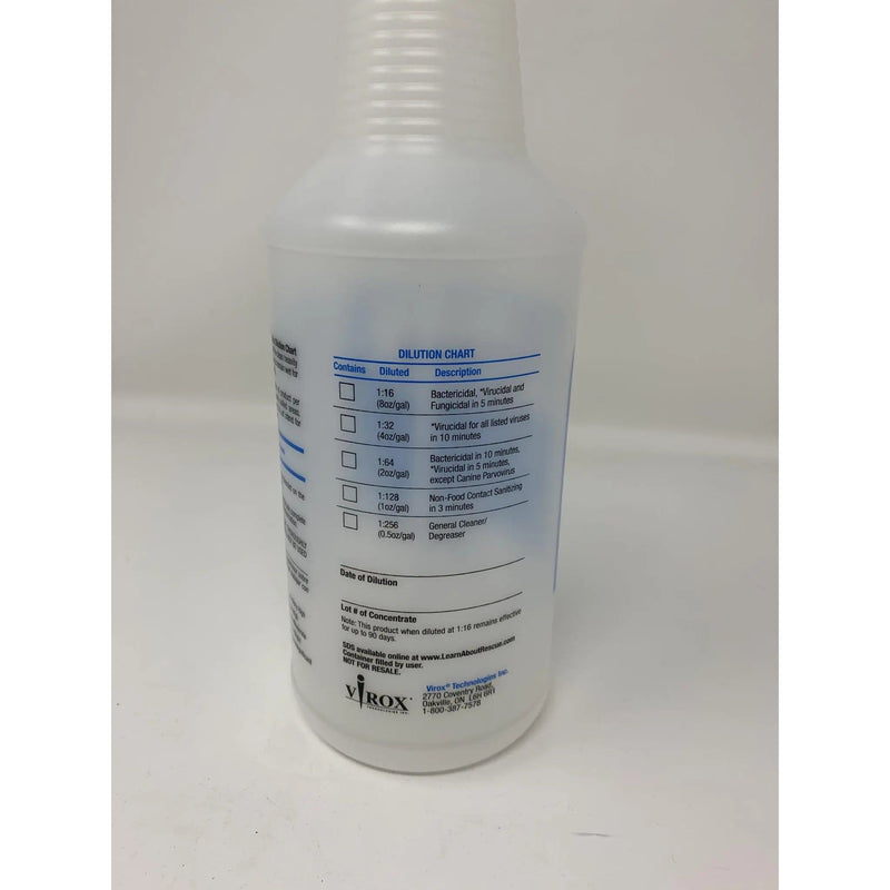 Rescue Foam Trigger Empty Dilution Bottle 32 oz. Virox