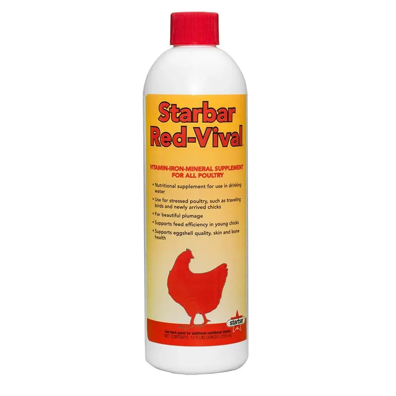 Starbar Red-Vival Poultry Supplement 12 oz. Starbar