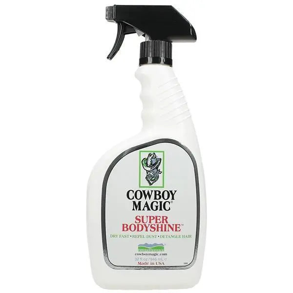 Super Bodyshine Horse Hair Detangler Cowboy Magic 32 oz. Straight Arrow