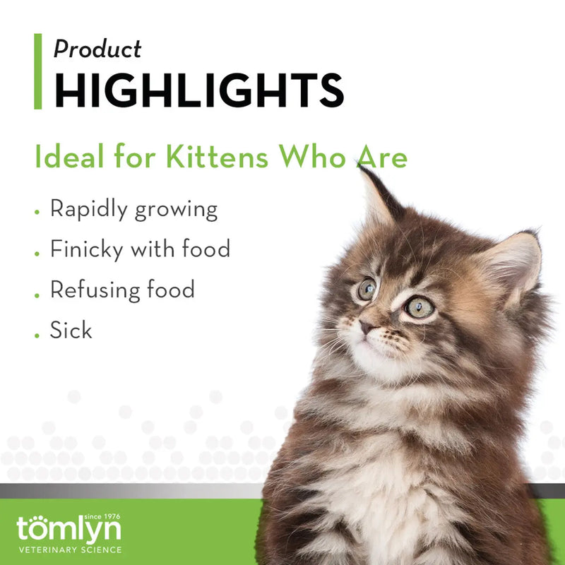 Tomlyn Nutri-Cal High Calorie Nutritional Gel for Kittens 4.25 oz. Tomlyn