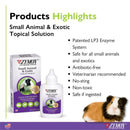 Zymox Small Animal & Exotic Topical Solution 1.25 oz. ZYMOX