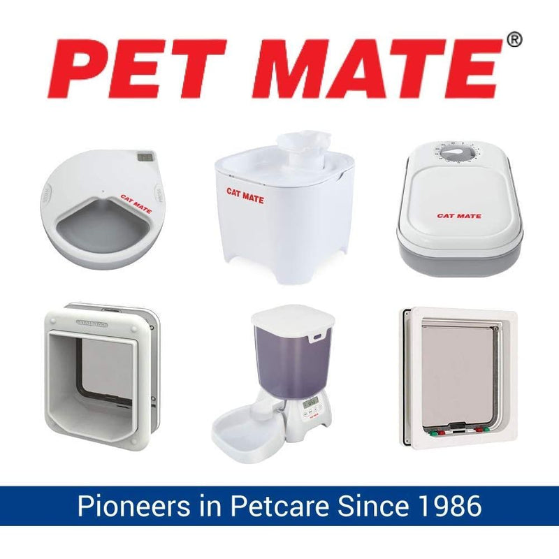 Cat Mate C3000 Automatic Dry Food Feeder for Cats & Small Dogs Closer Pets