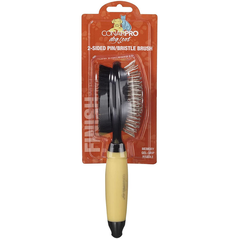 ConairPRO Pet 2-Sided Pin/Bristle Combo Brush Dog & Cat ConairPro