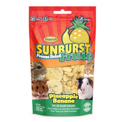 Higgins Sunburst Freeze Pineapple Banana Small Animal Treat .5oz Higgins